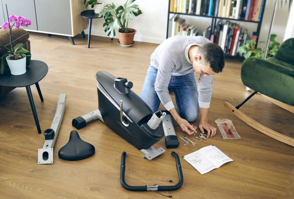 Stationary Bike Assembly in Shingle Springs